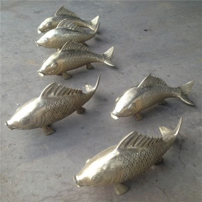 噴泉水景不銹鋼創(chuàng)意魚(yú)群雕塑