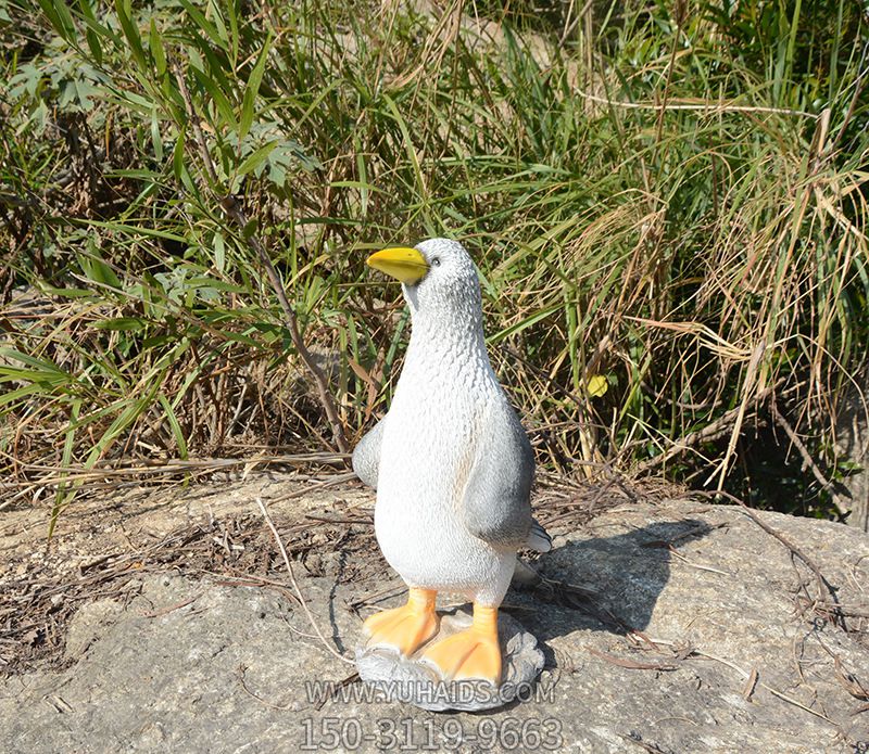 戶外公園景區(qū)創(chuàng)意玻璃鋼仿真動物彩繪雕塑