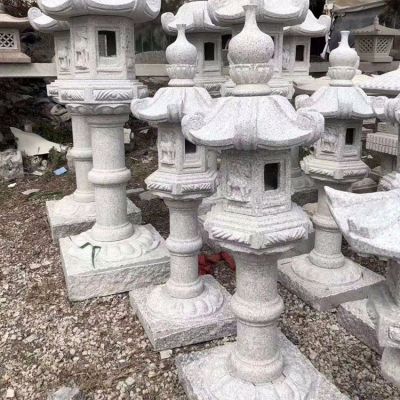 花崗巖石雕燈，中國傳統(tǒng)古建照明燈籠