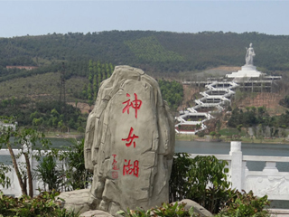 【神女】重慶永川區(qū)神女湖茶山神女石雕巨像及園林浮雕工程